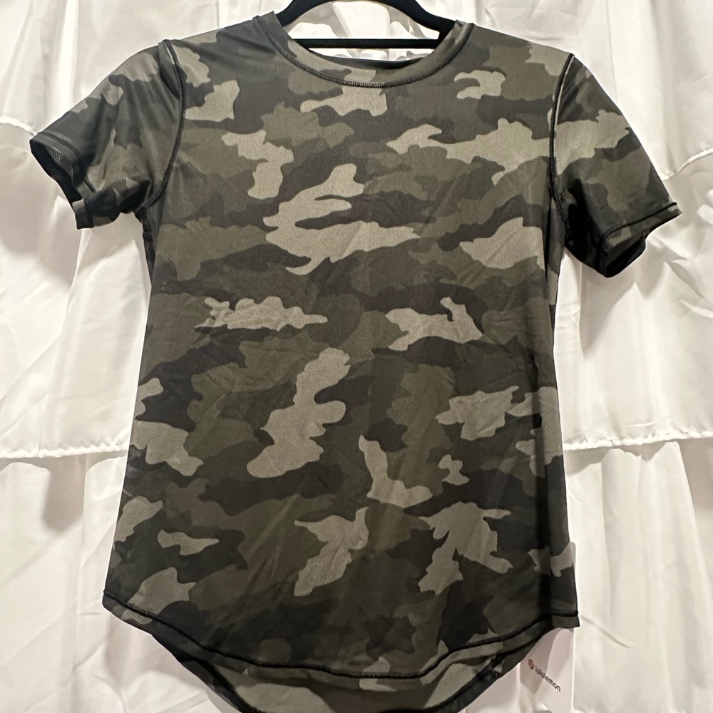 High Nick Run and Train Tee - Heritage Camo Size 2